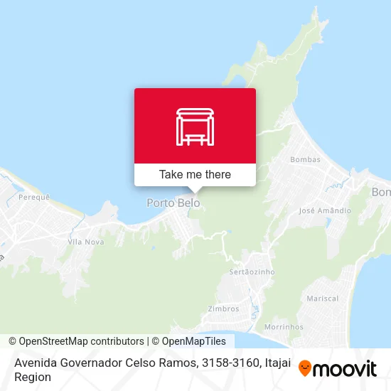 Avenida Governador Celso Ramos, 3158-3160 map