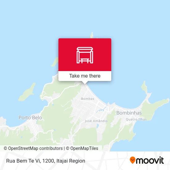 Rua Bem Te Vi, 1200 map