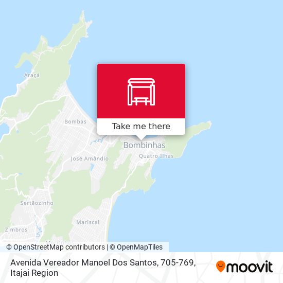 Avenida Vereador Manoel Dos Santos, 705-769 map