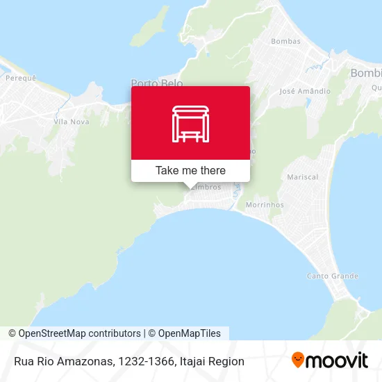 Rua Rio Amazonas, 1232-1366 map