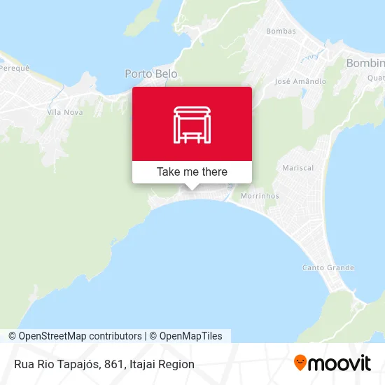 Rua Rio Tapajós, 861 map