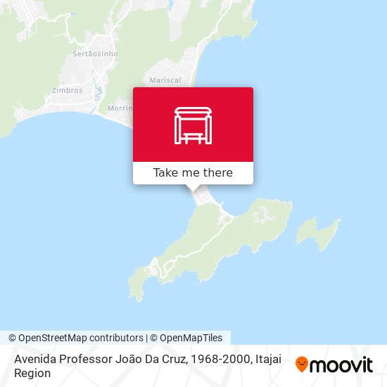 Avenida Professor João Da Cruz, 1968-2000 map