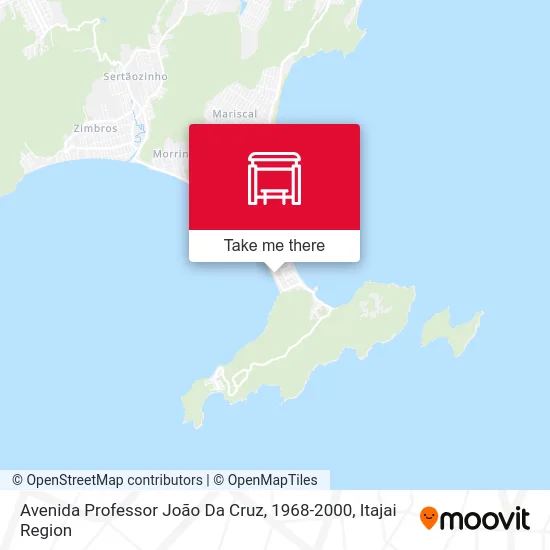 Avenida Professor João Da Cruz, 1968-2000 map