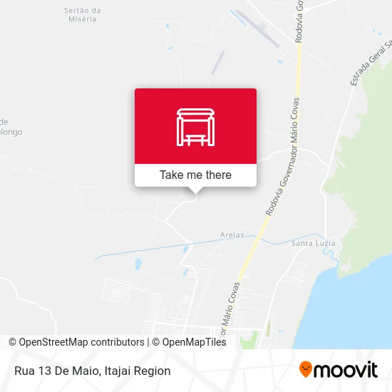 Rua 13 De Maio map