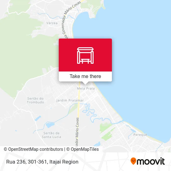 Rua 236, 301-361 map