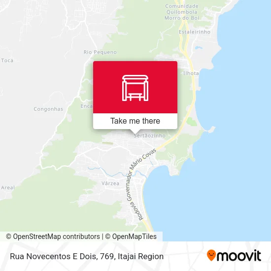 Rua Novecentos E Dois, 769 map