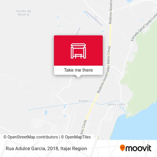 Rua Adulce Garcia, 2018 map