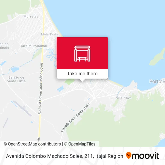 Avenida Colombo Machado Sales, 211 map