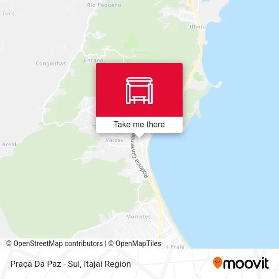 Praça Da Paz - Sul map