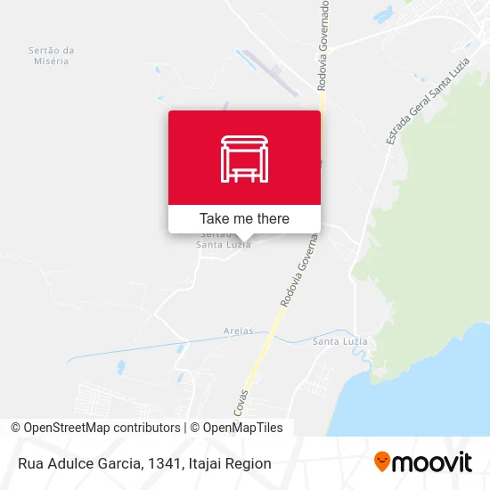 Rua Adulce Garcia, 1341 map