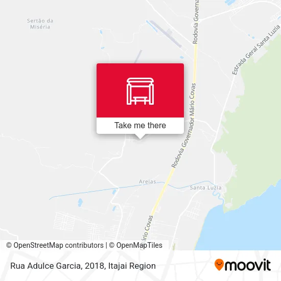 Rua Adulce Garcia, 2018 map