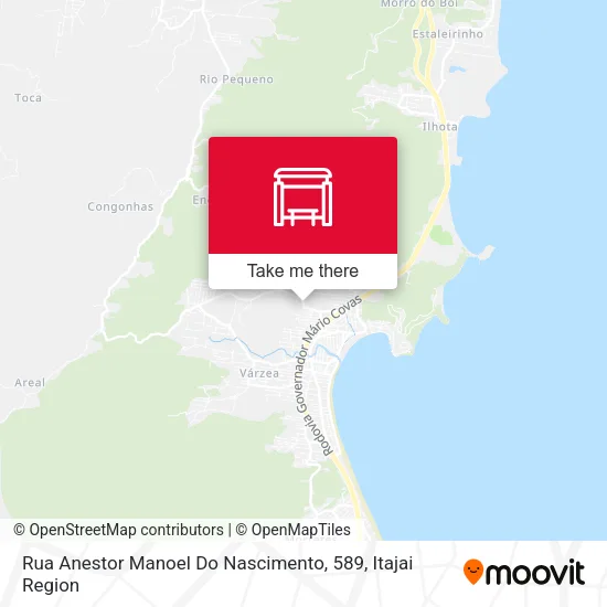 Rua Anestor Manoel Do Nascimento, 589 map