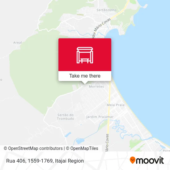 Rua 406, 1559-1769 map