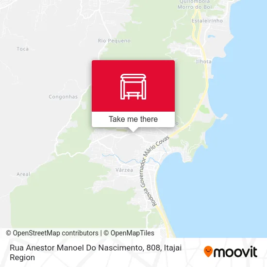 Rua Anestor Manoel Do Nascimento, 808 map