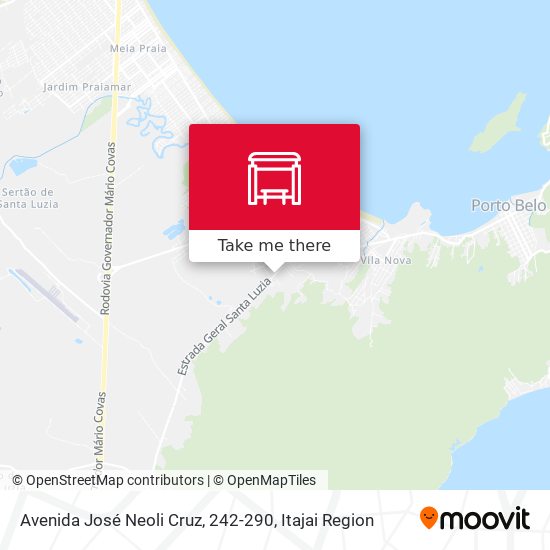 Avenida José Neoli Cruz, 242-290 map