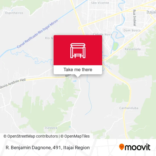 R. Benjamin Dagnone, 491 map