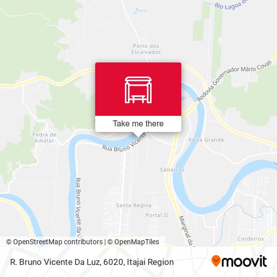 Mapa R. Bruno Vicente Da Luz, 6020