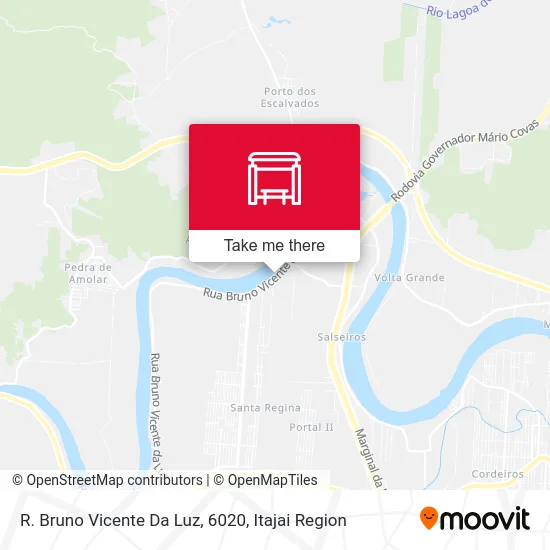 R. Bruno Vicente Da Luz, 6020 map