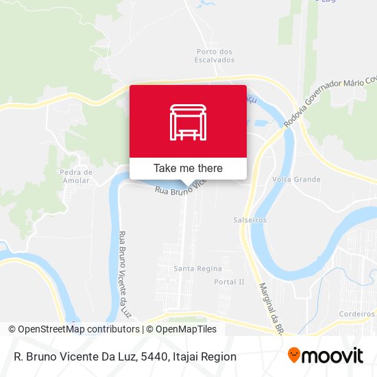 R. Bruno Vicente Da Luz, 5440 map