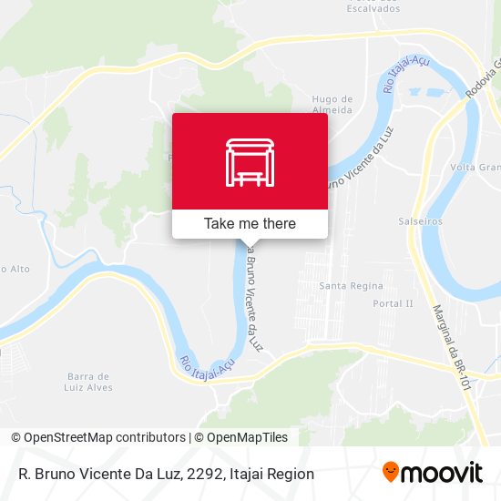 Mapa R. Bruno Vicente Da Luz, 2292