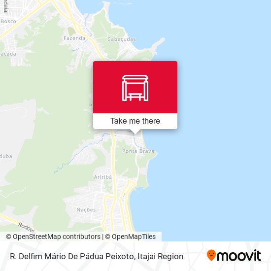 R. Delfim Mário De Pádua Peixoto map