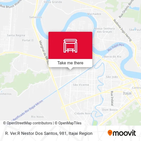 R. Ver.R Nestor Dos Santos, 981 map