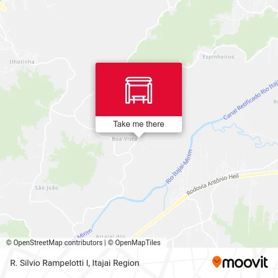 R. Silvio Rampelotti I map