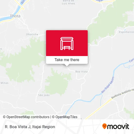 R. Boa Vista J map