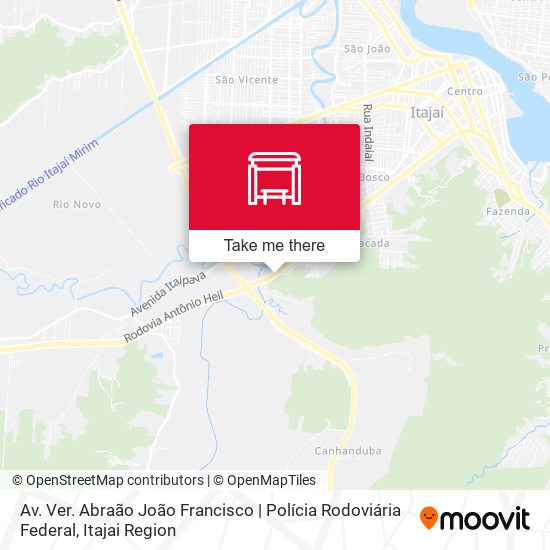 Av. Ver. Abraão João Francisco | Polícia Rodoviária Federal map