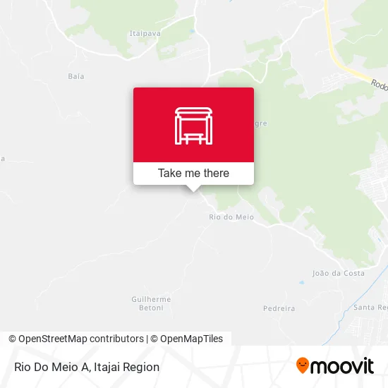 Rio Do Meio A map