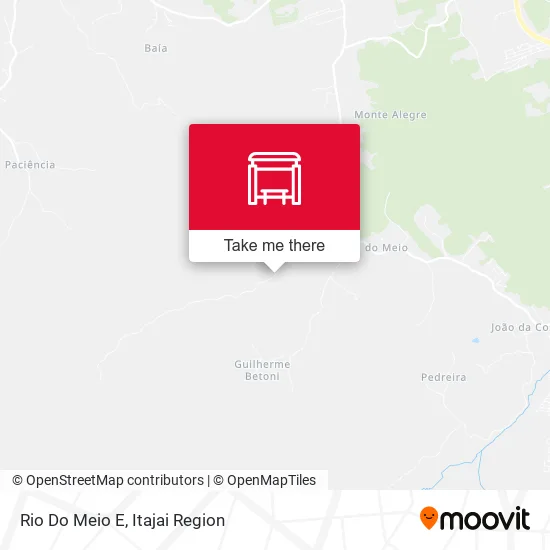 Rio Do Meio E map