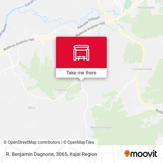 R. Benjamin Dagnone, 3065 map