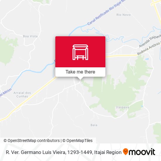 R. Ver. Germano Luís Vieira, 1293-1449 map