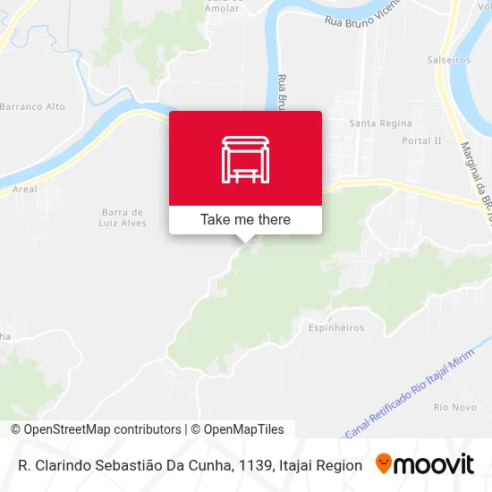 R. Clarindo Sebastião Da Cunha, 1139 map