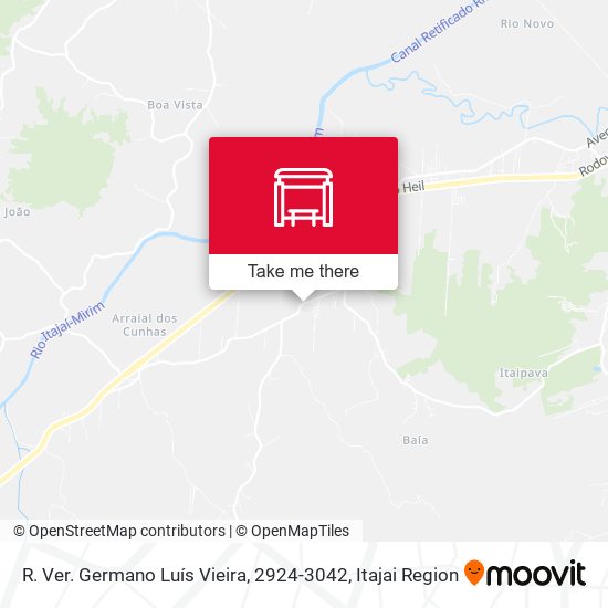 R. Ver. Germano Luís Vieira, 2924-3042 map