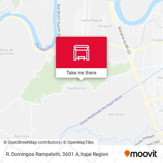 R. Domingos Rampelotti, 3601 A map