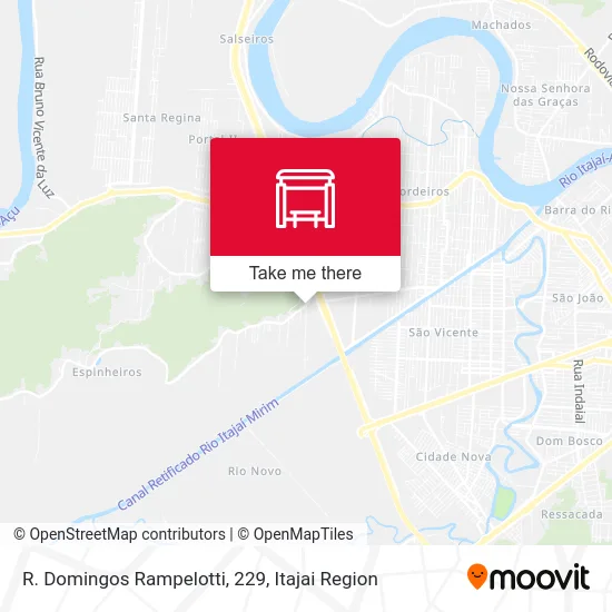R. Domingos Rampelotti, 229 map