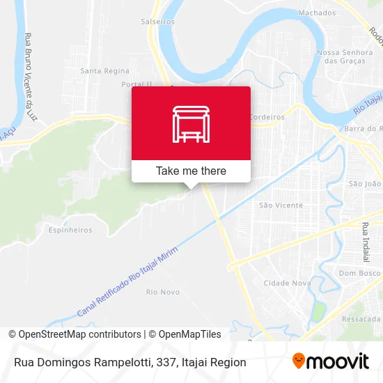 Rua Domingos Rampelotti, 337 map