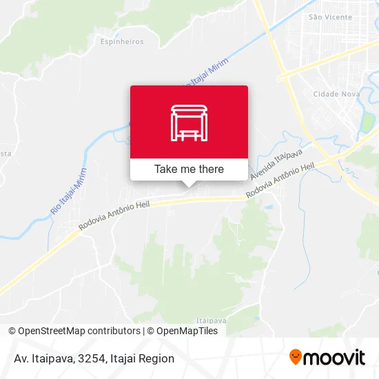 Av. Itaipava, 3254 map