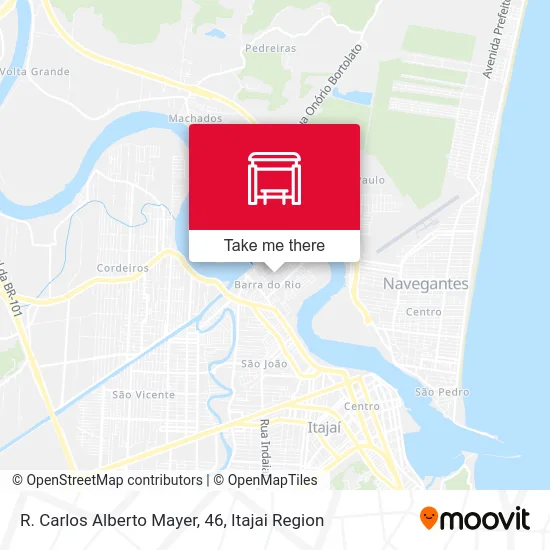 R. Carlos Alberto Mayer, 46 map