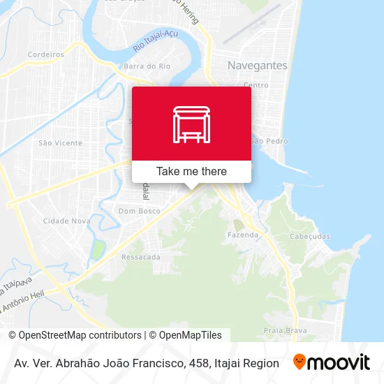 Av. Ver. Abrahão João Francisco, 458 map