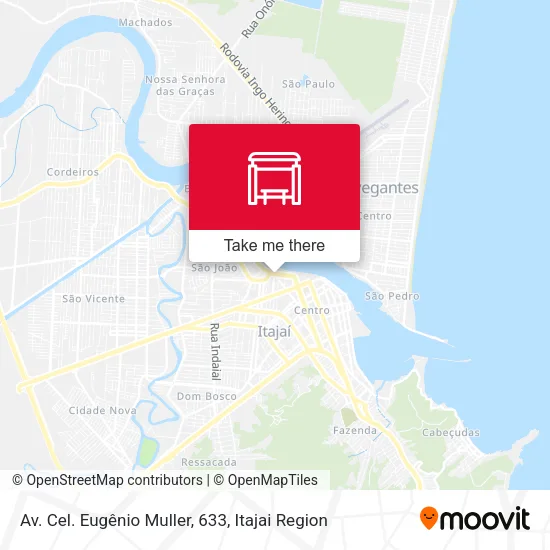 Av. Cel. Eugênio Muller, 633 map