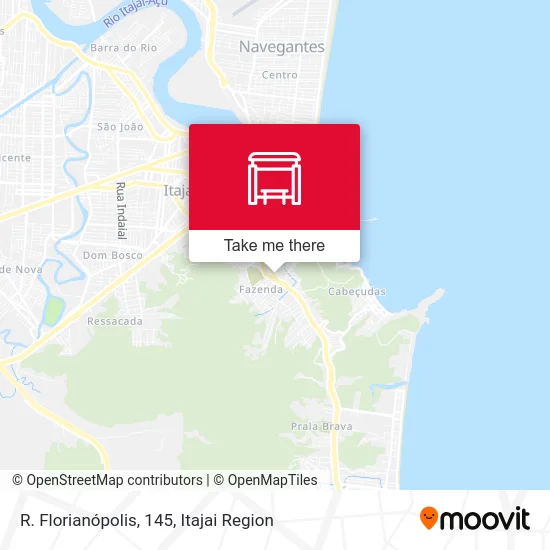 R. Florianópolis, 145 map