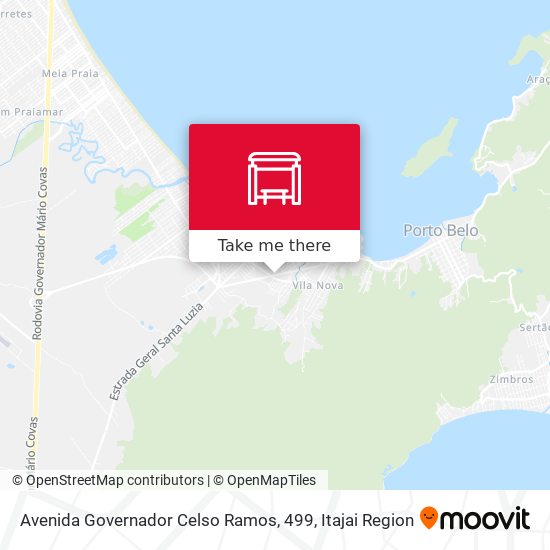 Mapa Avenida Governador Celso Ramos, 499