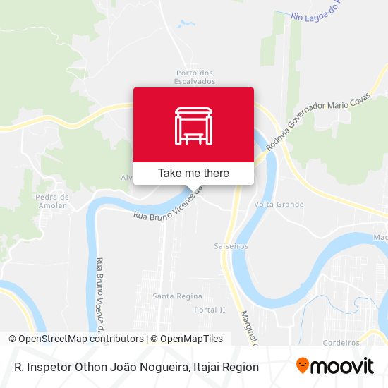 R. Inspetor Othon João Nogueira map