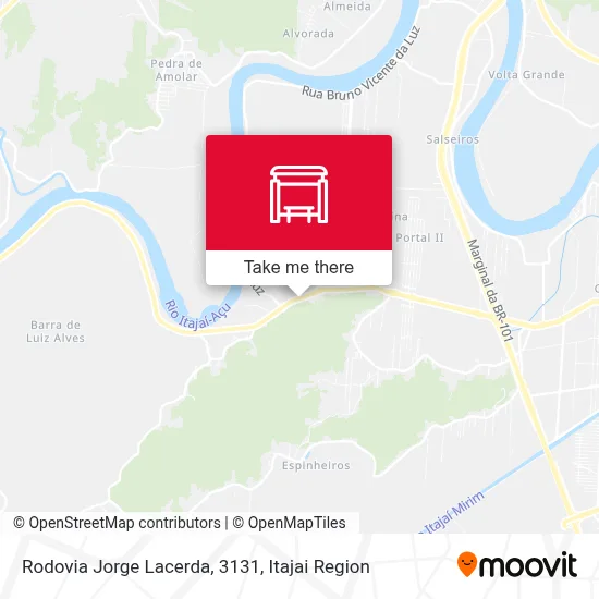 Rodovia Jorge Lacerda, 3131 map