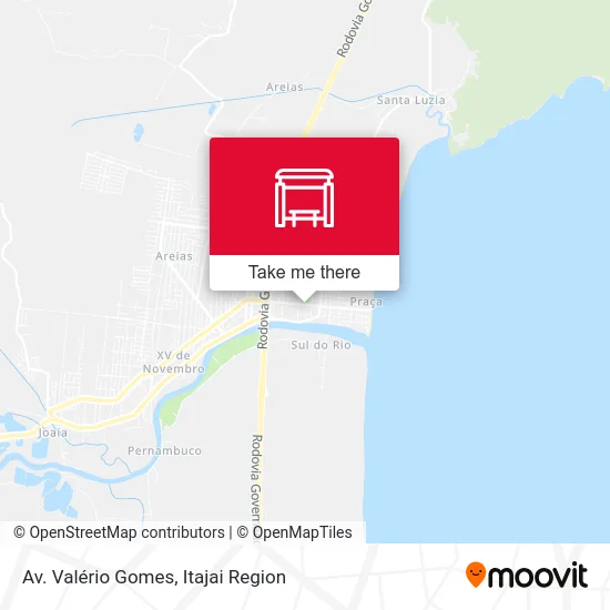 Av. Valério Gomes map
