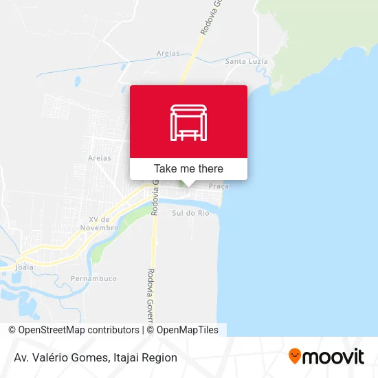 Av. Valério Gomes map