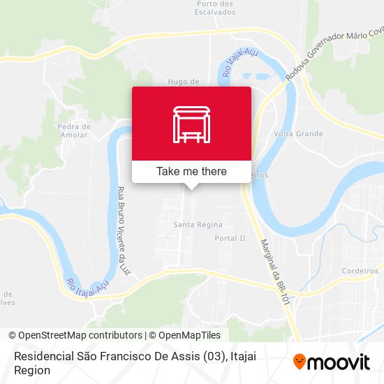 Residencial São Francisco De Assis (03) map