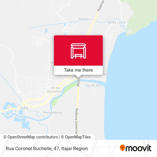 Rua Coronel Buchelle, 47 map